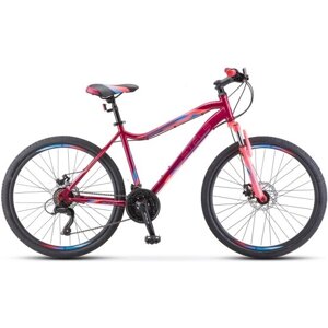 Велосипед взрослый STELS Miss-5000 MD 26 V020 Вишнёвый/розовый (LU096322*LU089358*18)