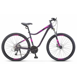 Велосипед взрослый STELS Miss-7700 MD 27.5 V010 Темно-пурпурный (LU094655 LU095026 17)
