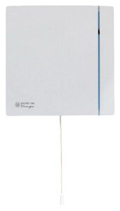 Вентилятор вытяжной Soler & Palau Silent-100 CMZ Design шнуровой выключатель белый