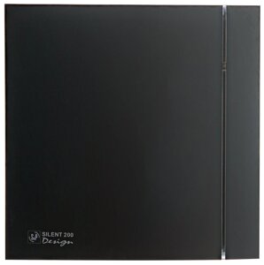 Вентилятор вытяжной Soler & Palau Silent-200 CZ MATT Black Design 4C (матовый черный)