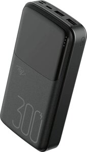 Внешний аккумулятор Itel IPP-85 30000mAh 2.1A черный