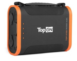 Внешний аккумулятор Topon TOP-X100 96000мAч черный/оранжевый (102705)
