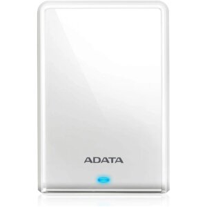 Внешний жесткий диск A-data 1TB WHITE (AHV620S-1TU31-CWH)