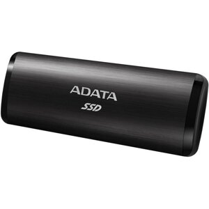 Внешний жесткий диск A-data 256G SE760 черный SSD (ASE760-256GU32G2-CBK)