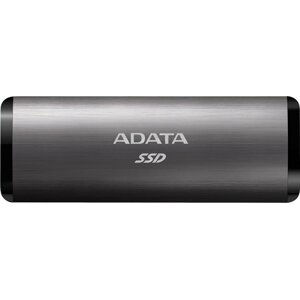 Внешний жесткий диск A-data 256gb SE760 titanium SSD (ASE760-256GU32G2-CTI)