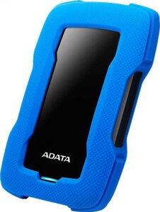 Внешний жесткий диск A-Data HD330 1Tb синий (AHD330-1TU31-CBL)