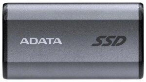 Внешний жесткий диск A-Data SE880 2.5 1Tb серый (AELI-SE880-1TCGY)