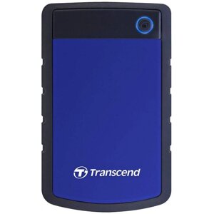 Внешний жесткий диск Transcend StoreJet 25H3 4Tb (TS4TSJ25H3B) синий