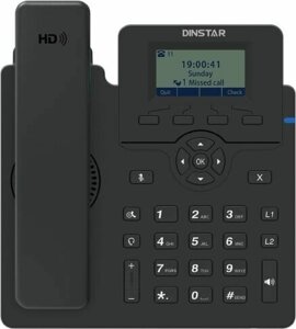 VoIP-телефон Dinstar C60S черный