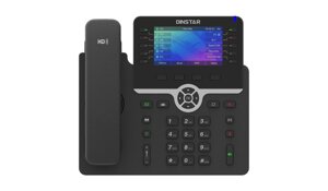 VoIP-телефон Dinstar C66GP черный