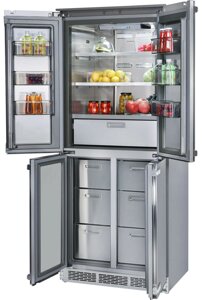Встраиваемый холодильник Side by Side HIBERG i-RFQB 550 NF