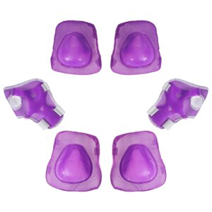 Защита роликовая onlytop, размер универсальный, цвет фиолетовый