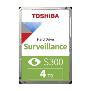 Жесткий диск toshiba S300 SATA-III 4tb/5400rpm/256mb/3.5 (HDWT840UZSVA)