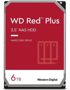 Жесткий диск western digital 6TB RED PLUS (WD60EFPX)