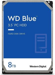 Жесткий диск western digital blue SATA-III 8TB (WD80EAAZ)