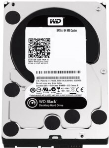 Жесткий диск western digital SATA 4TB 7200RPM BLACK (WD4005FZBX)
