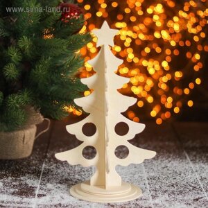 3D-модель сборная деревянная Чудо-Дерево «Новогодняя ёлка»