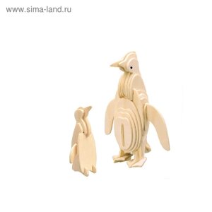 3D-модель сборная деревянная Чудо-Дерево «Пингвин»