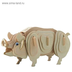 3D-модель сборная деревянная Чудо-Дерево «Свинья»