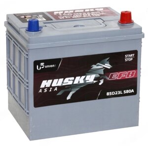 Аккумуляторная батарея Husky Asia EFB 65 Ач, 85D23L (Q85), обратная полярность