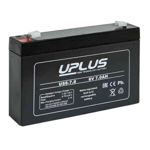 Аккумуляторная батарея UPLUS (Leoch) 7 Ач 6 Вольт US 6-7