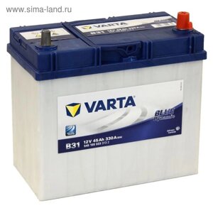 Аккумуляторная батарея Varta 45 Ач, обратная полярность т/кл Blue Dynamic 545 155 033