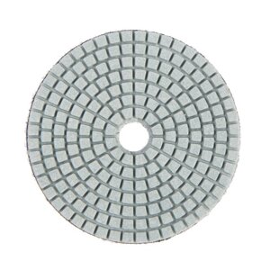 Алмазный гибкий шлифовальный круг ТУНДРА "Черепашка", для мокрой шлифовки, 100 мм,200