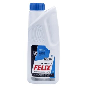 Антифриз FELIX expert - 45, G11, синий, 1 кг