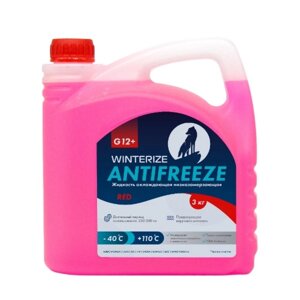 Антифриз Winterize G12+розовый -40, 3 кг