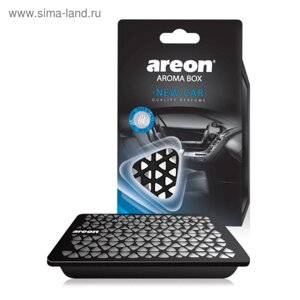 Ароматизатор Areon Aroma Box, под сиденье, аромат новая машина 52392a