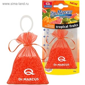 Ароматизатор Dr. Marcus Fresh bag "Тропические фрукты", подвесной, на зеркало, 20 г