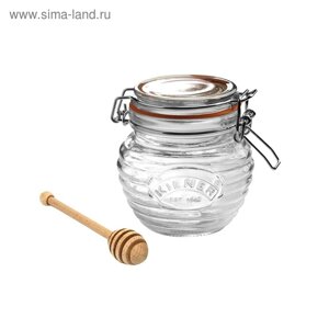 Банка с ложкой для мёда Kilner