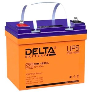 Батарея для ибп delta DTM 1233 L, 12 в, 33 ач