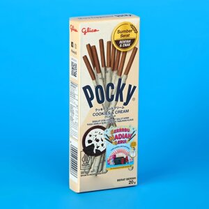 Бисквитные палочки POCKY с ванильно-шоколадной начинкой, 20 г