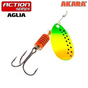 Блесна вращающаяся Akara Action Series Aglia 0, 2.5 г, цвет A22