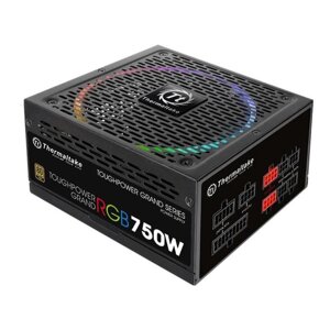 Блок питания Thermaltake ATX 750W Toughpower Grand RGB 80+ gold 24pin APFC 140mm fan color 1033950