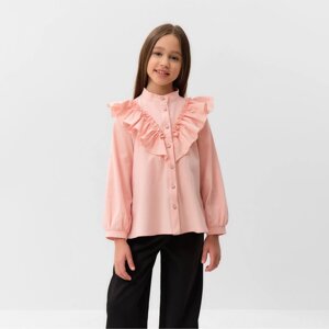 Блузка для девочки MINAKU цвет светло-розовый, рост 122 см