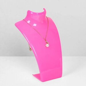Бюст для украшений, 121020 см, цвет розовый