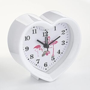Часы - будильник настольные "Амес", дискретный ходd-9 см, 11 х 11 см, АА