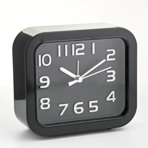 Часы - будильник настольные "Классика", дискретный ход, циферблат 8.5 х 10 см, 11 х 12 см