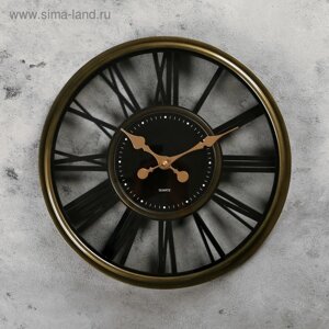 Часы настенные "Альвина", d-40 см, плавный ход