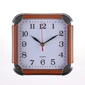 Часы настенные "Рейчел", 19 х 19 см, циферблат 16.5 см, дискретный ход