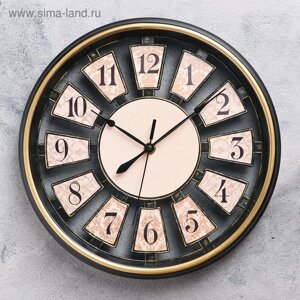Часы настенные, серия: Интерьер, "Оритапо", d-30 см