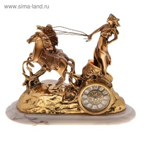 Часы настольные УЦЕНКА "Богиня зари", 15 23 37 см