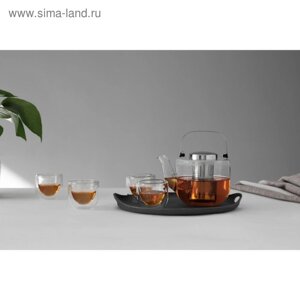 Чайный набор VIVA Scandinavia Bjor, 750 мл/70 мл, 6 предметов, цвет чёрный