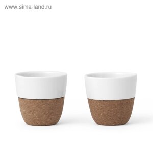 Чайный стакан IVA Scandinavia Lauren, 150 мл, 2 шт, цвет белый