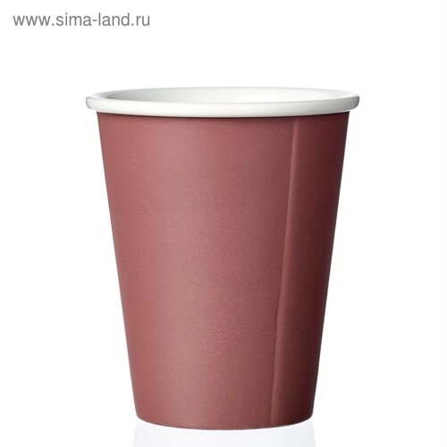 Чайный стакан VIVA Scandinavia Laurа, 200 мл, цвет бордо