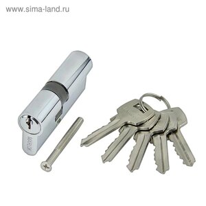 Цилиндр стальной MARLOK ЦМ 70(35/35)-5К англ. ключ/ключ, цвет хром