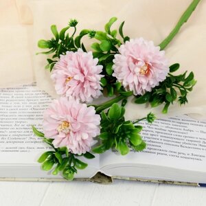 Цветы искусственные "Пион грин хало" d-6 см 36 см, розовый