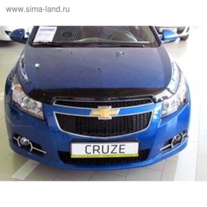 Дефлектор капота темный Chevrolet Cruze 2009-2016, седан, NLD. SCHCRU0912